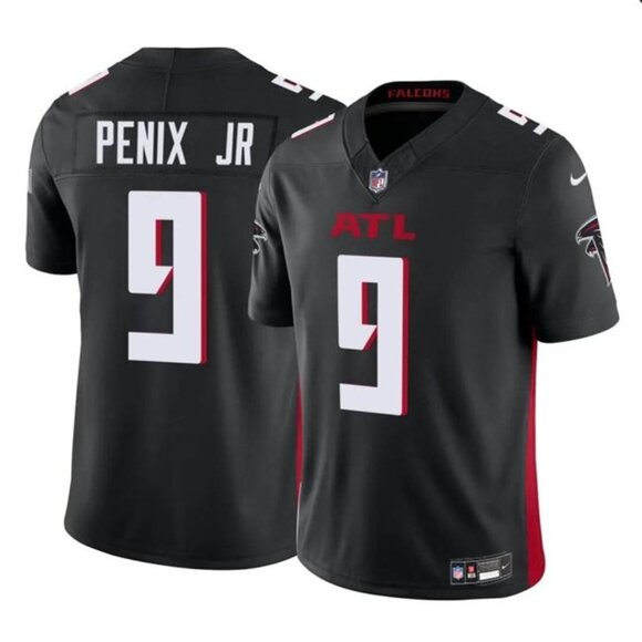 Mens Youths Kids Womens Michael Penix Jr Black Vapor Stitched Jersey - Picture 1 of 1